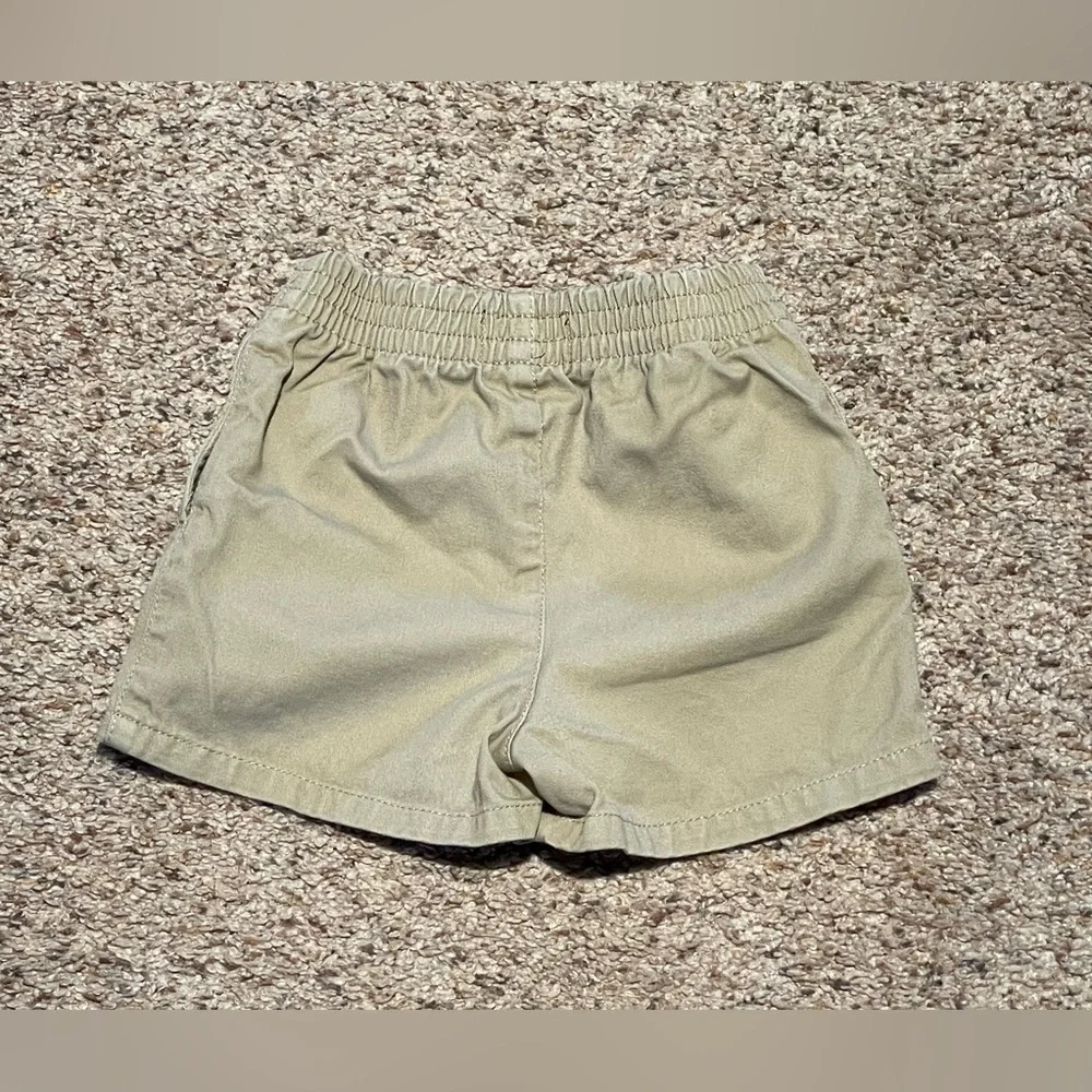 RALPH LAUREN | Baby Boys Classic Twill Pull-on Short | Size 9 Month | Khaki - Picture 4 of 5